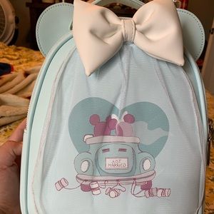 BNWT Mickey and Minnie Wedding Loungefly Backpack